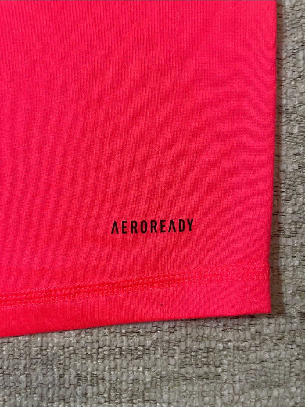 Adidas Mens L Neon Pink Graphic Motivational T Shirt - Picture 9 of 13
